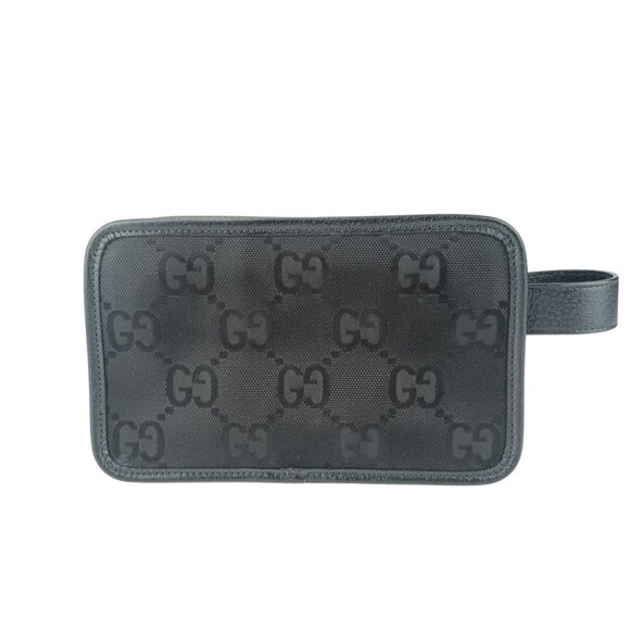 GUCCI Black Leather Pouch - Picture 3 of 9